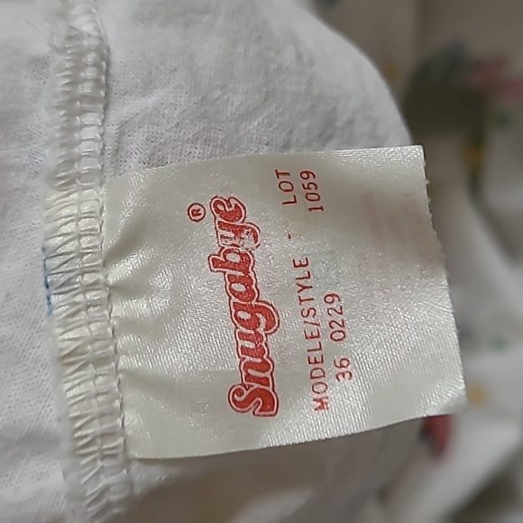 Vintage Disney Babies Fitted Crib Sheet - Picture 6 of 7